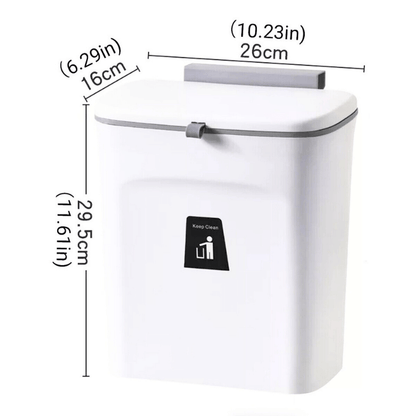 PureToss™ - Cabinet Hanging Rubbish Bin