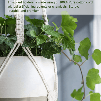 EarthKnot™ - Macrame Plant Pot Holder