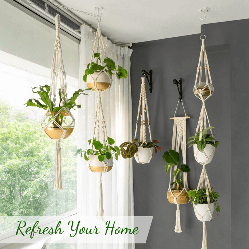 EarthKnot™ - Macrame Plant Pot Holder