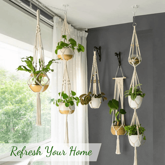 EarthKnot™ - Macrame Plant Pot Holder