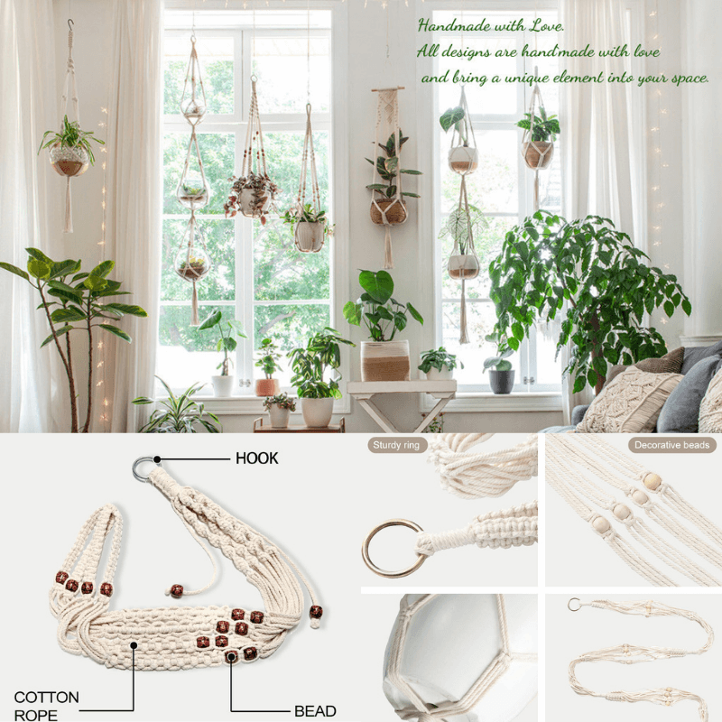 EarthKnot™ - Macrame Plant Pot Holder